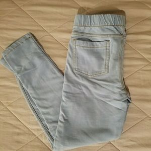 Light blue jeggings
